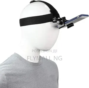 Smartphone Pov / Vlog Head Strap Mount Phone Holder
