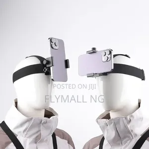 Smartphone Pov / Vlog Head Strap Mount Phone Holder