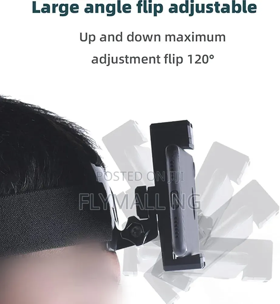 Smartphone Pov / Vlog Head Strap Mount Phone Holder