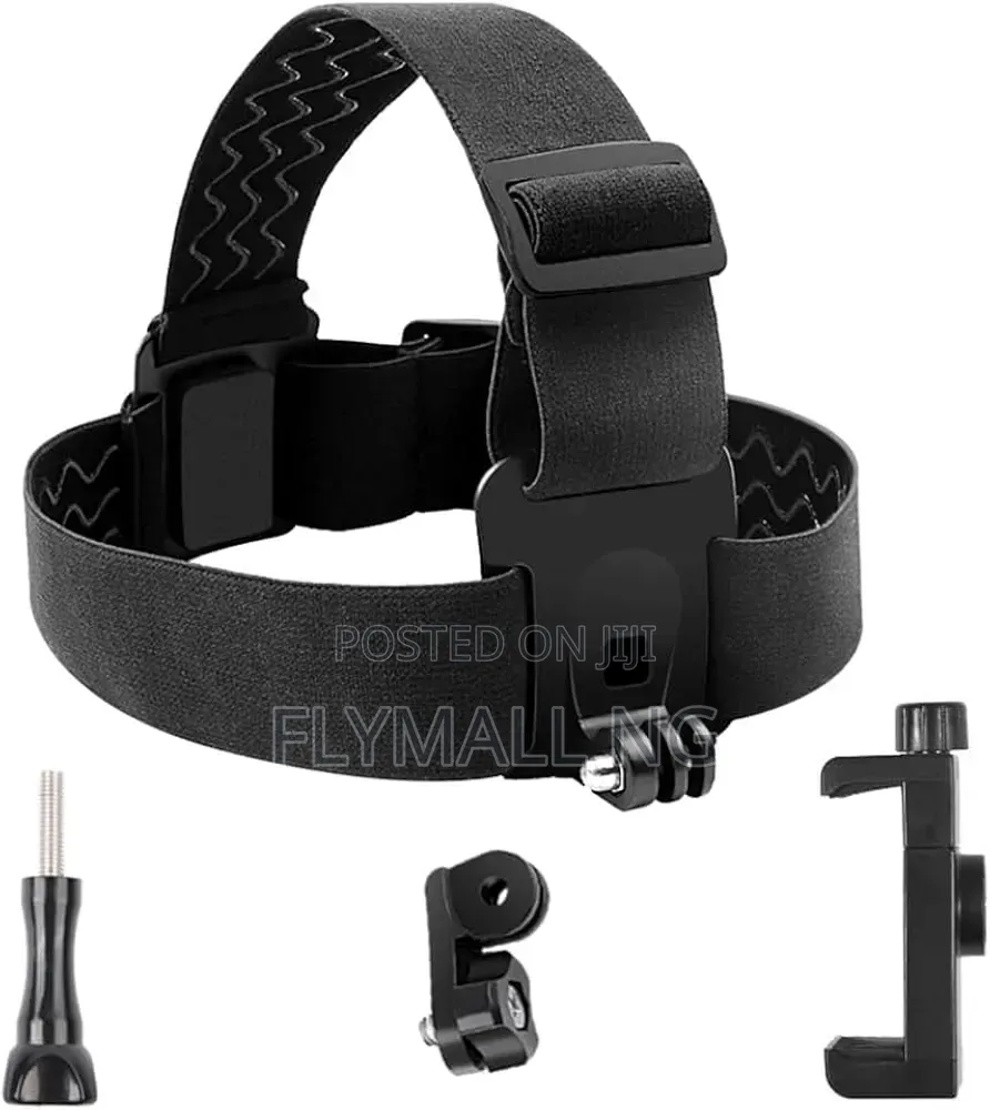 Smartphone Pov / Vlog Head Strap Mount Phone Holder