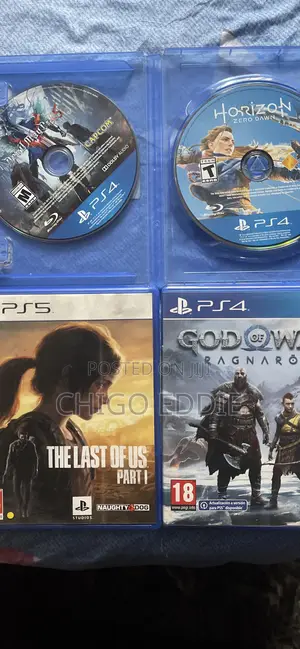Ps4 and a Ps5 Game for Sell