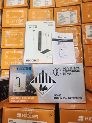 1kWh HICCES Solar Power Station 300W _ Home Backup System