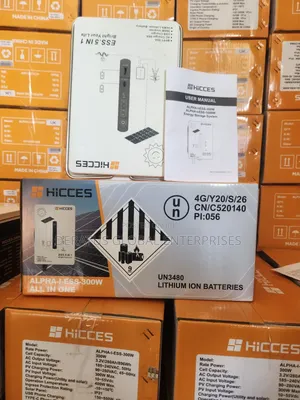 1kWh Lithium Solar Generator _ HICCES 300W Portable Power Station