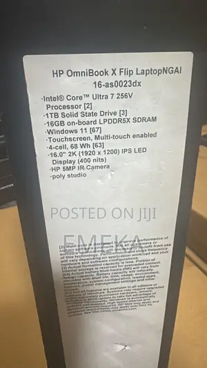 New Laptop HP Omen 16 16GB Intel Core Ultra 7 SSD 1T