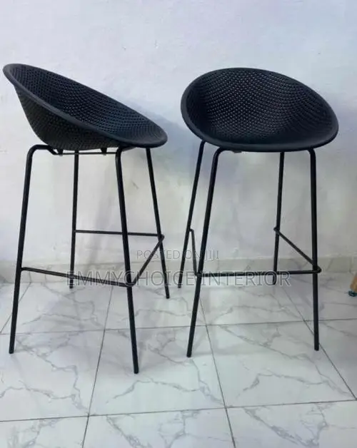 Modern Black Bar Stool