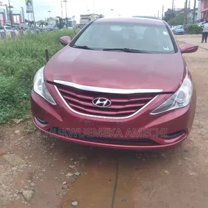 Hyundai Sonata 2011 Red
