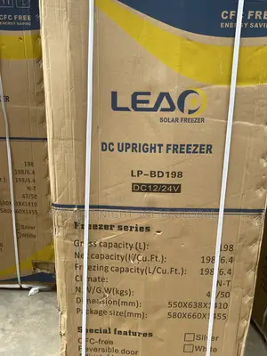 DC Upright Solar Freezer Ice Maker 10yrs Warranty
