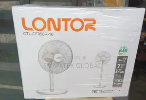 16 " LONTOR Rechargeable Fan Adjustable