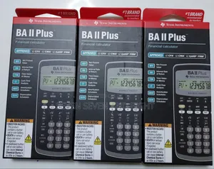3 Units of Texas Instruments BA II Plus Financial Calculator for CFA