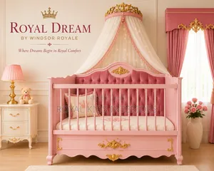 Royal Dream Luxury Baby Cot | Premium Baby Crib