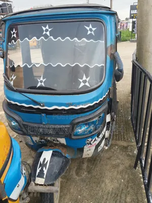 TVS King Deluxe Plus iTouch Start 2023 Blue