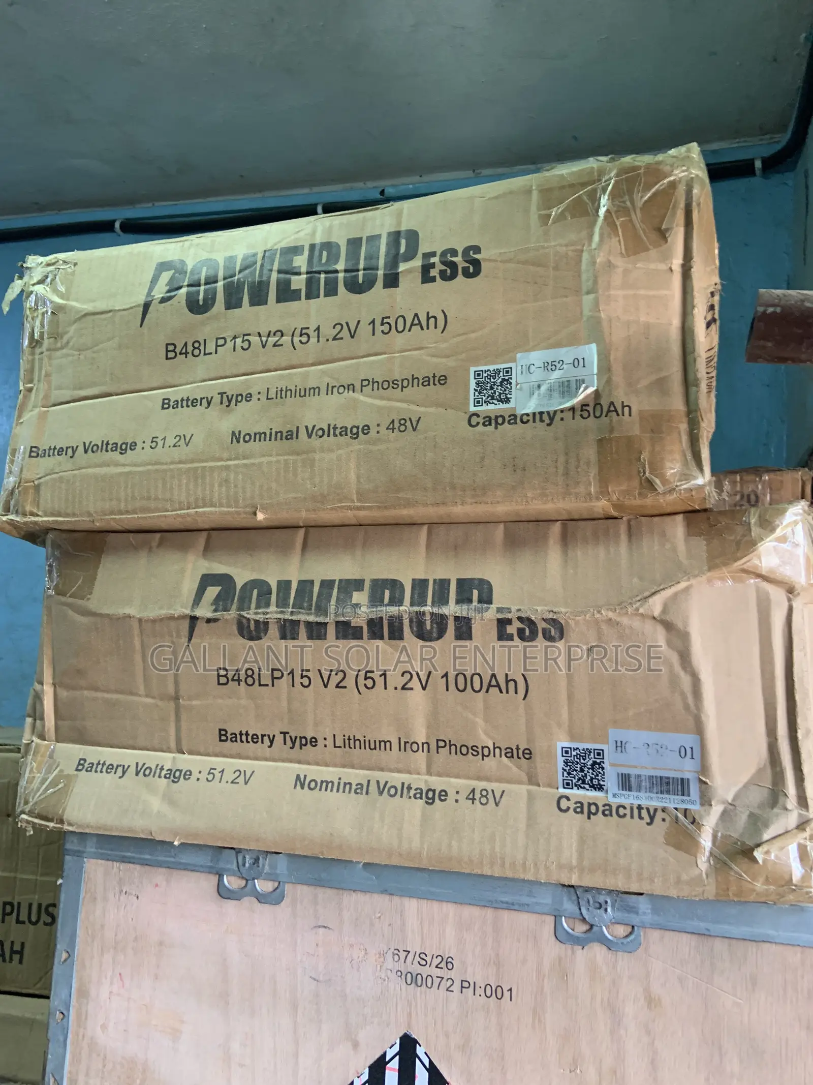 POWERUP Lithium Battery 5kwh 48v