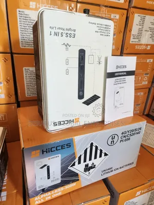 HICCES 1kWh Backup Power Station _ Solar Electric Charging