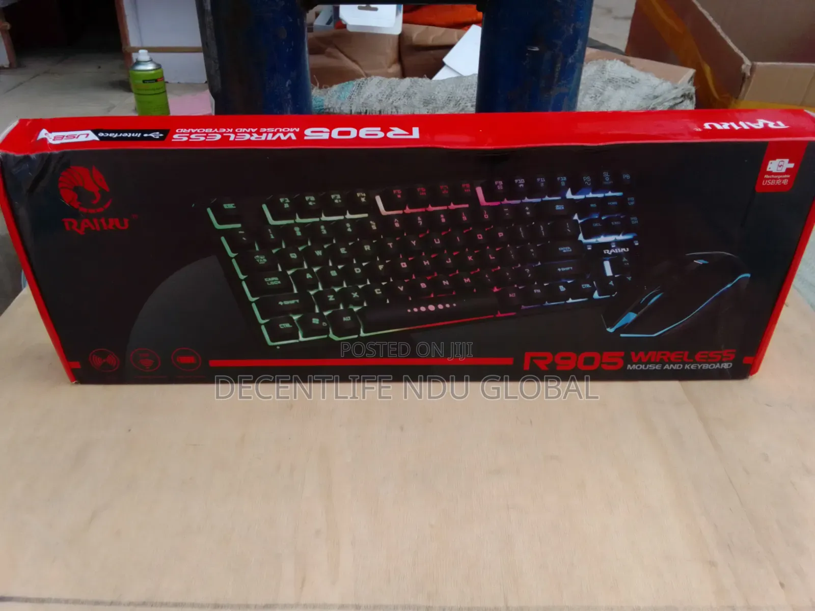 R905 Gaming Wireless Keyboard and Mouse