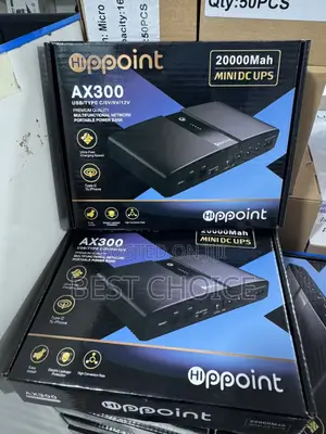 Hi-Ppoint 20,000mah Mini Dc Router Ups Ax300 {}Type-C Support
