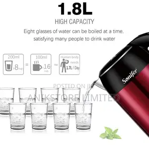 Sonifer 1.8L Digital Keep-Warm Electric Kettle SF-2072