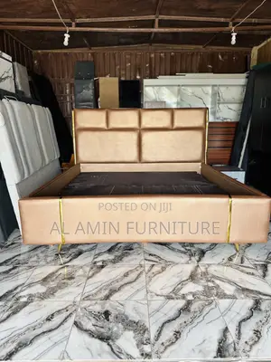 6by6 Bed Frame Good Finishing Leder Material Come and Buy It