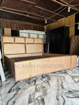 6by6 Bed Frame Good Finishing Leder Material Come and Buy It