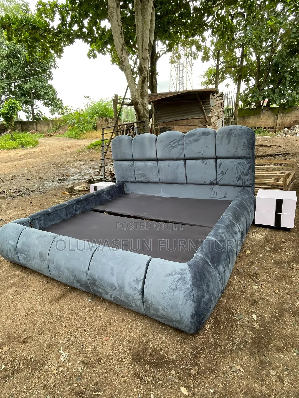 Bedframe With Two Bed