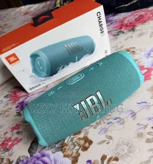 JBL Charge 5 Portable Waterproof Speaker With Box
