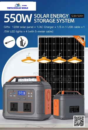 550W Solar Generator