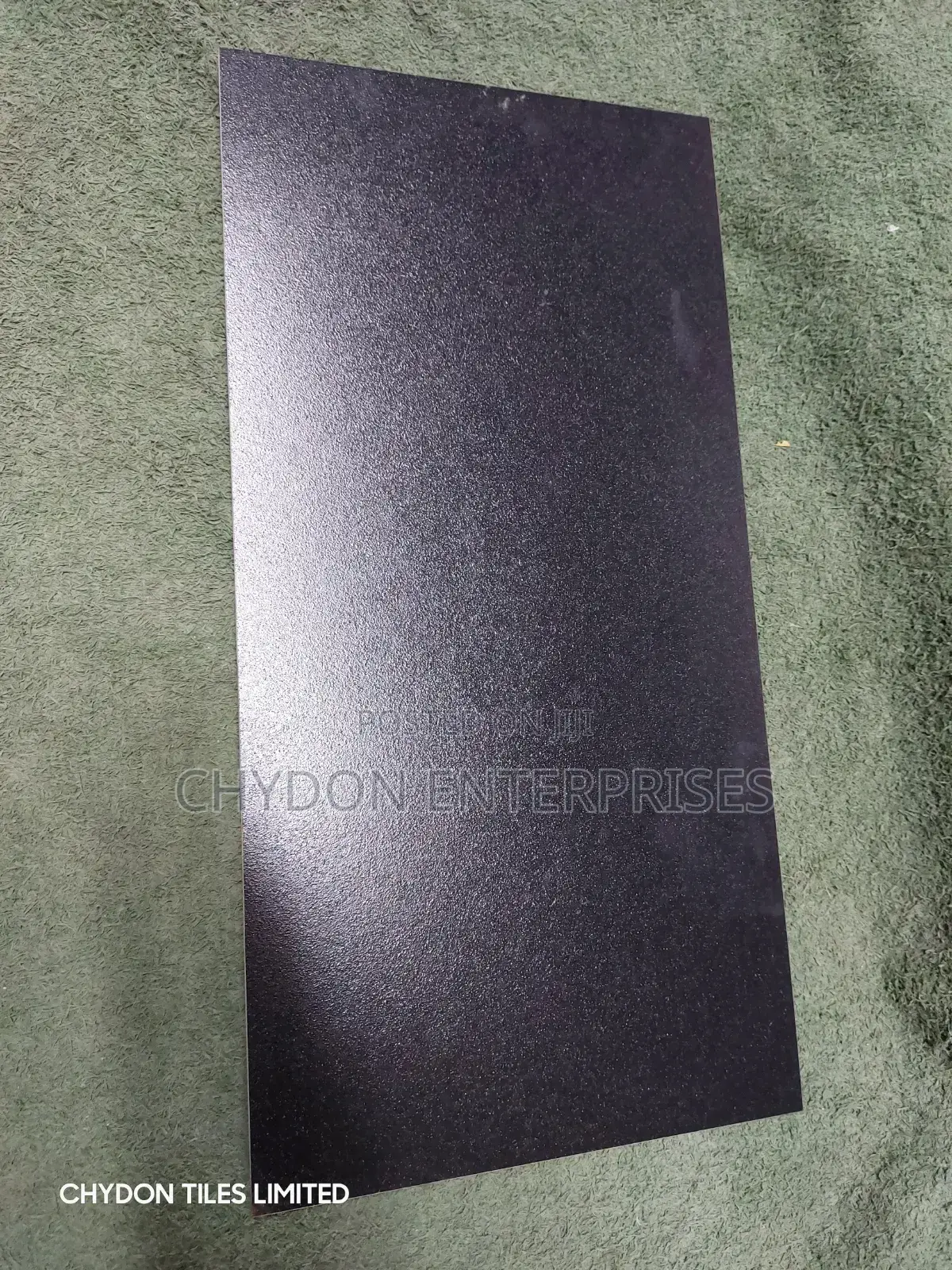 Plain Black Tiles 30by60 Matt