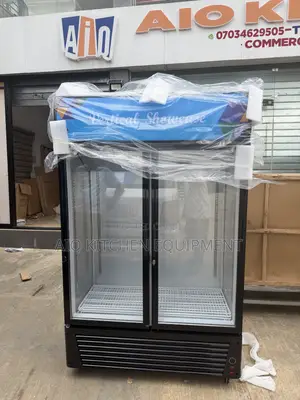 Vertical Display Chiller Double Door
