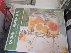 Double Juice Bottle Dispenser