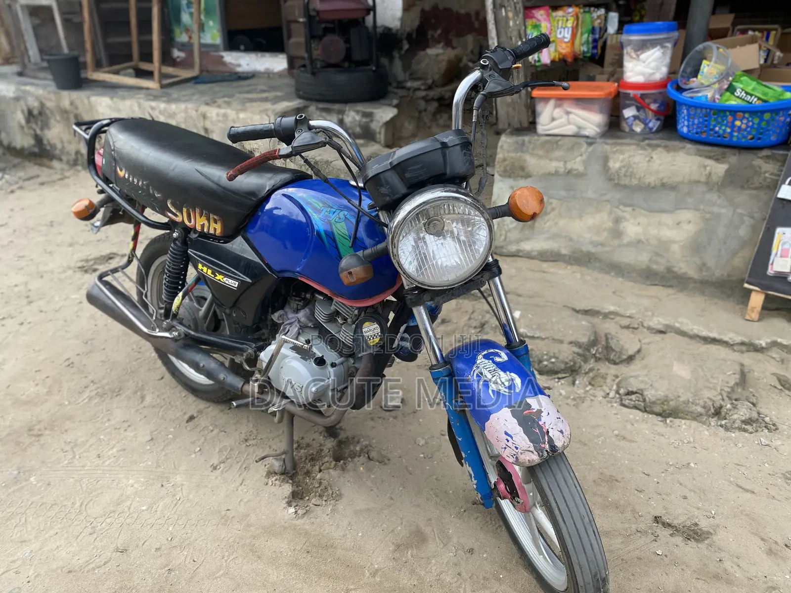 TVS HLX Plus ES 2023 Blue