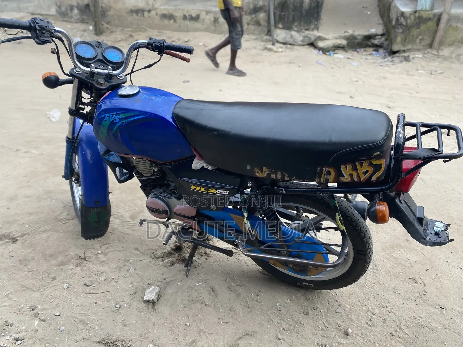 TVS HLX Plus ES 2023 Blue