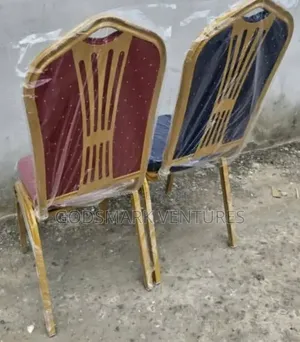 Banquet Hall Chair With Iron Back