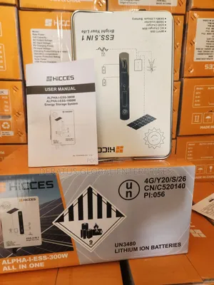 300W 1kWh HICCES Energy Storage Power Station With 200w Solar Panel