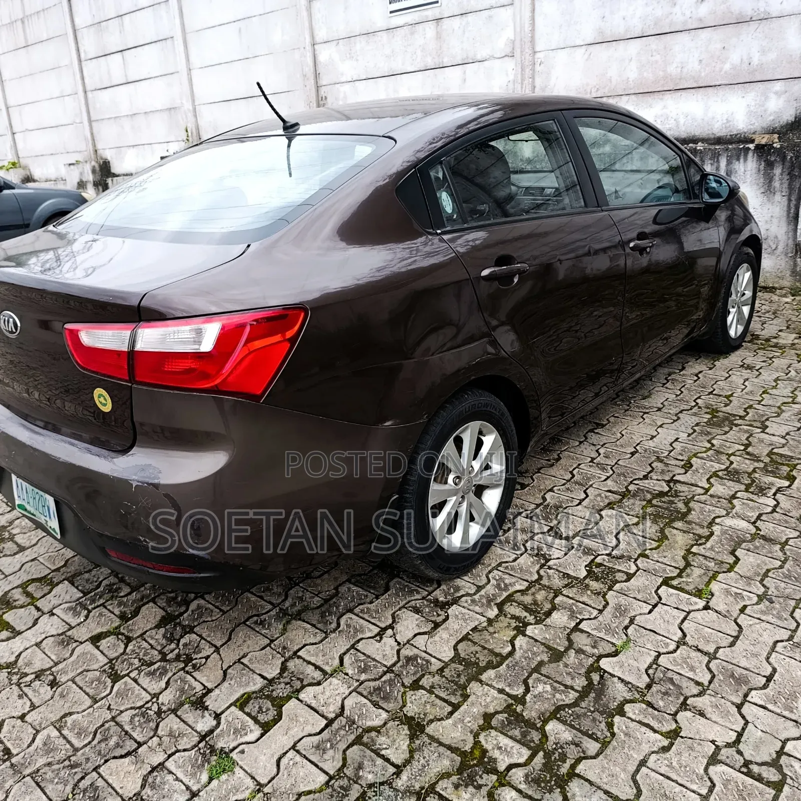 Kia Rio 2014 Brown