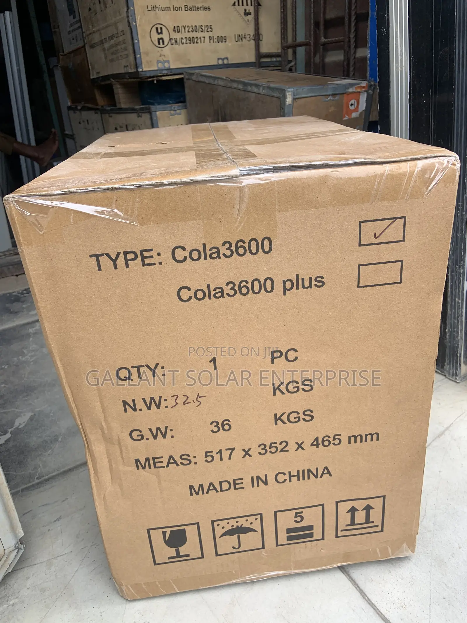 Colasolar Generator Cola 3600