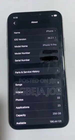 Apple iPhone 11 Pro 256 GB White