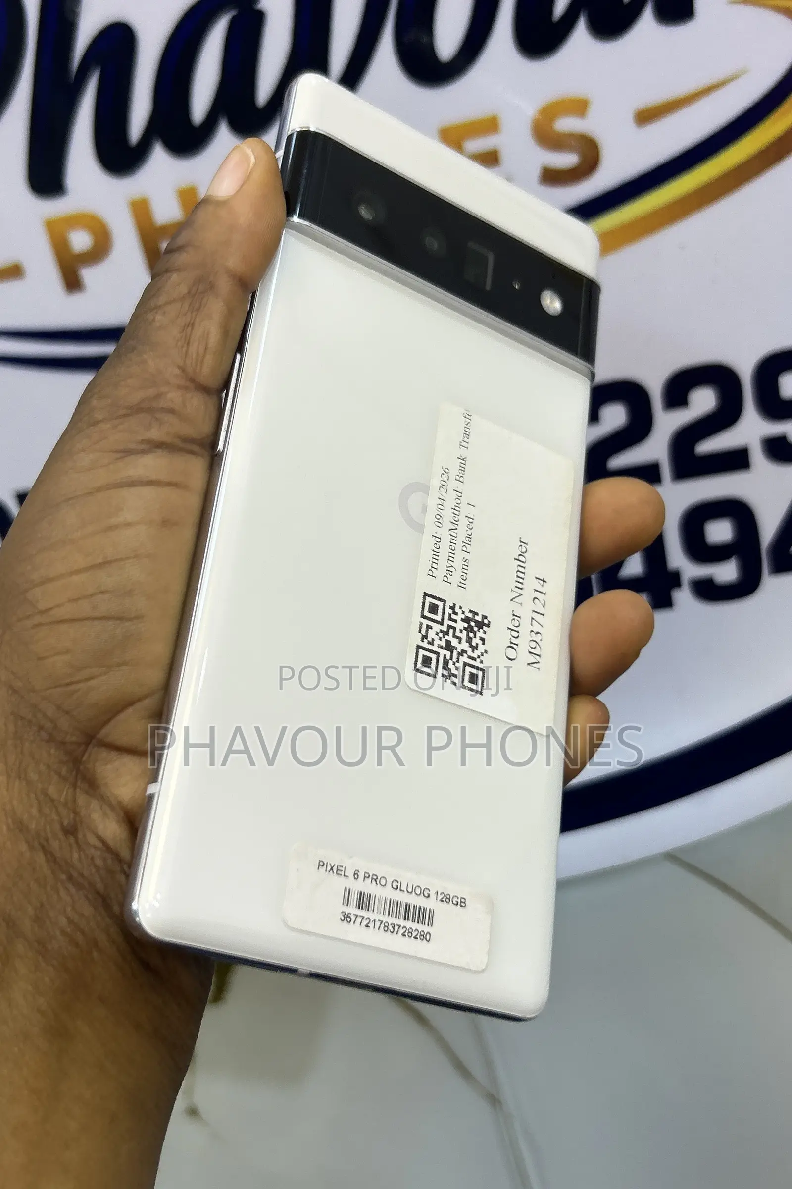 Google Pixel 6 Pro 128 GB White