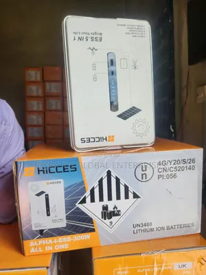 HICCES Solar Generator 1kwh Battery Capacity _ 300W