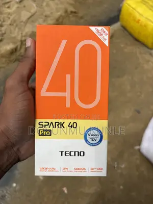 New Tecno Spark 40 Pro 128 GB Silver