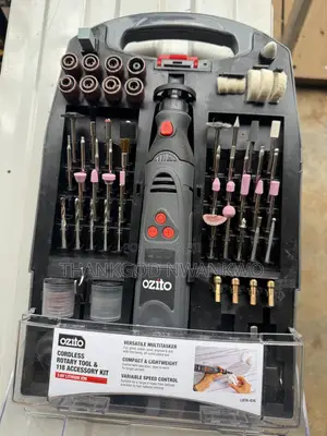 Ozito 3.6V 118 Piece Rotary Tool Set
