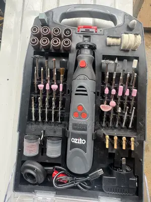 Ozito 3.6V 118 Piece Rotary Tool Set