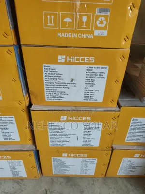 HICCES 1000W Solar Generator – 2KWh Lithium Battery