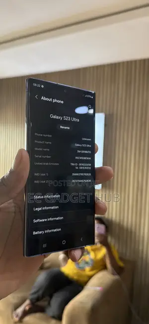 Samsung Galaxy S23 Ultra 256 GB Black