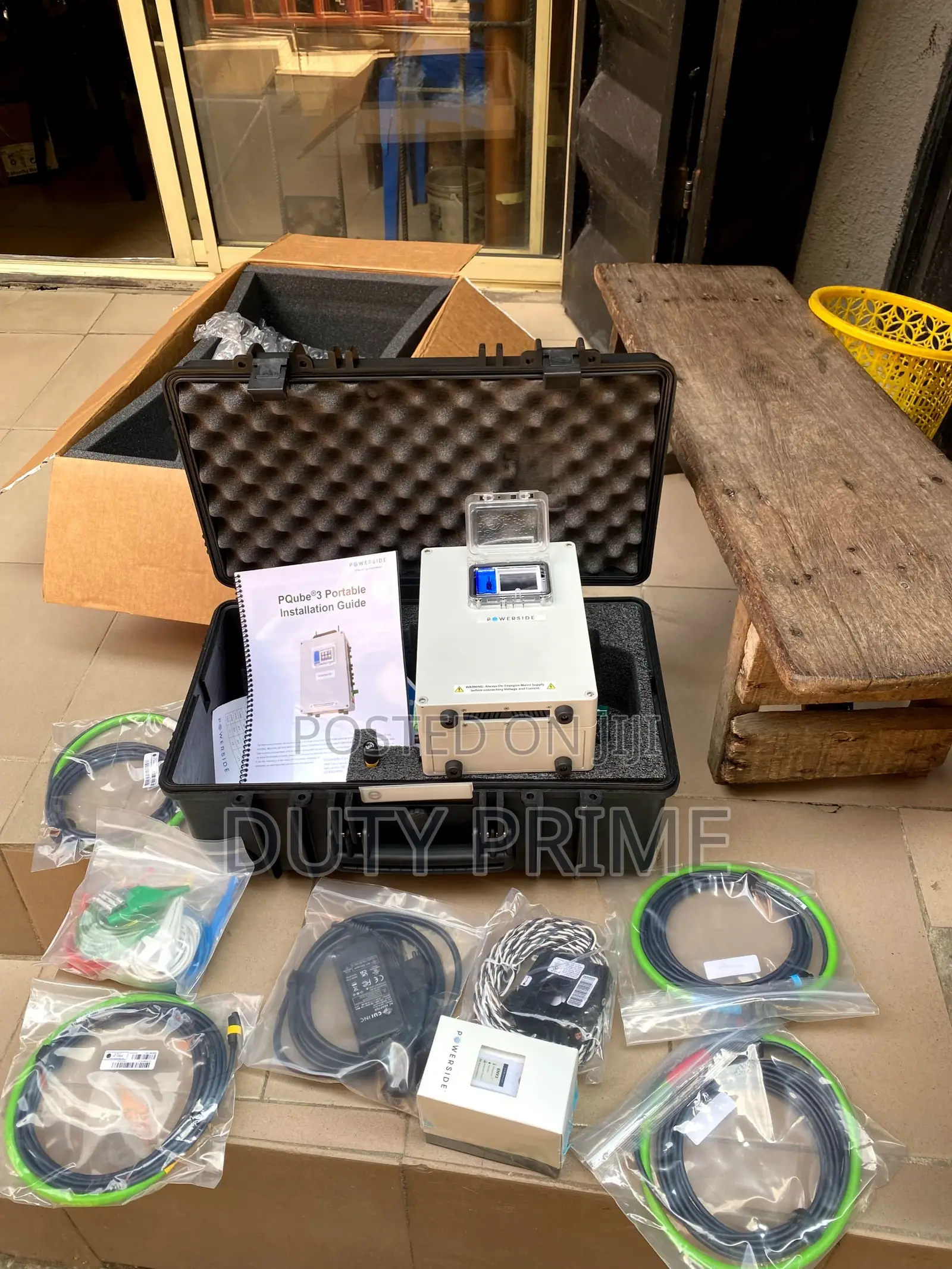 Powerside PQube 3 Portable Power Quality Analyzer – Complete Kit