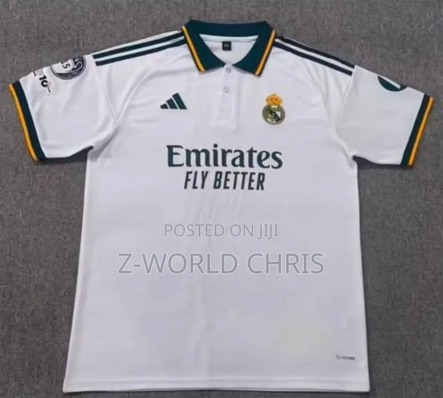 Real Madrid Concept Pre- Match White Shirt