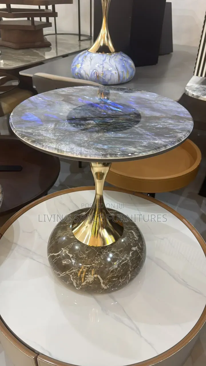 Luxury Marble Top Side Table