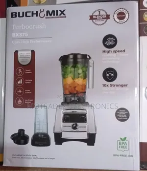 Buchymix 10x Turbo Crush Heavy Duty Commercial Blender Grinder BX375