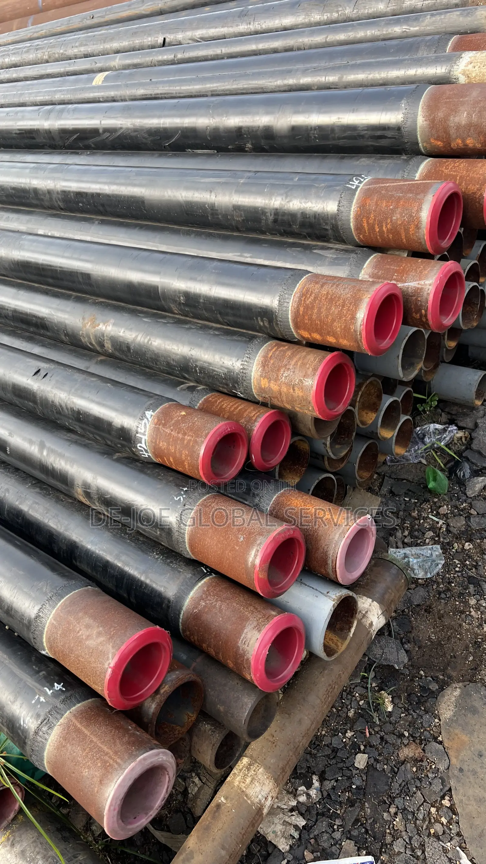 Oilfield Drill Pipe With Threaded Tool Joints
