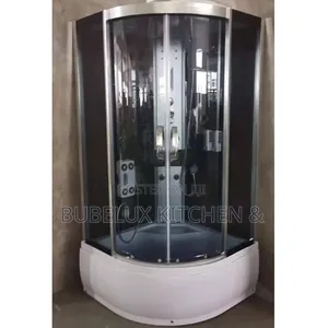 Luxury Corner Steam Shower Cubicle 90x90cm