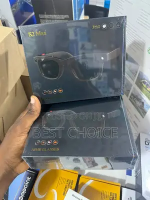 S2 Max AI Smart Glasses HD Camera 8MP Photography Video Recording,
