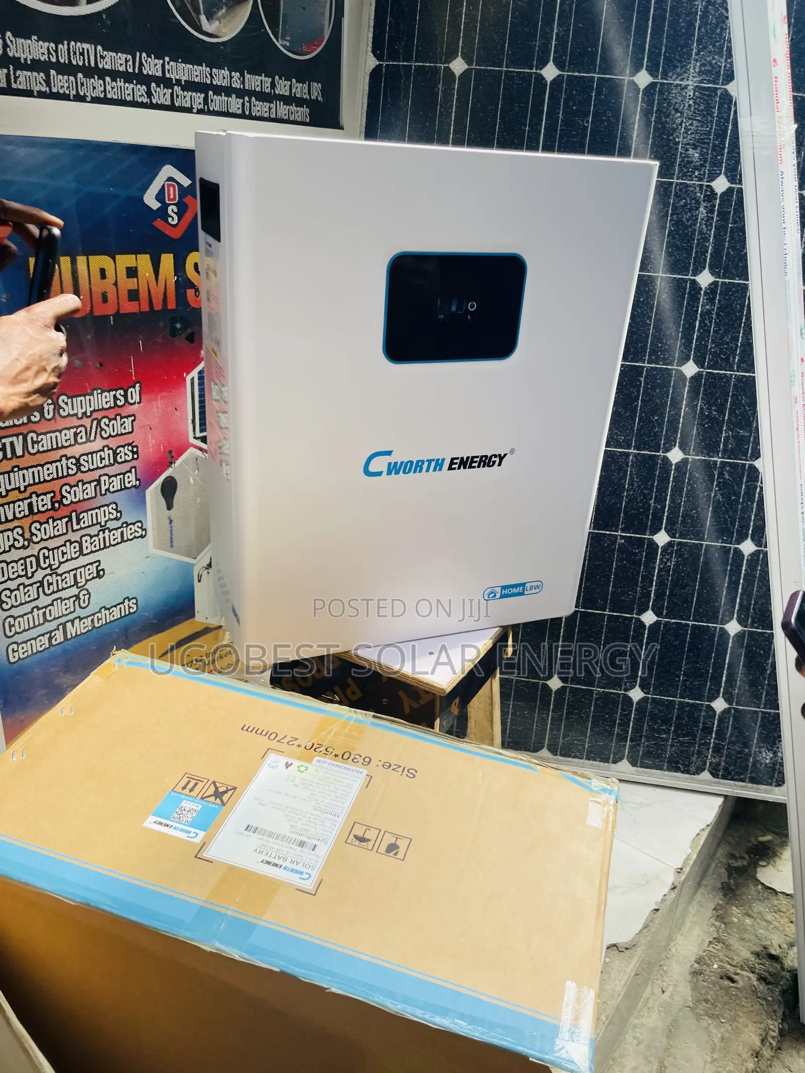 10kwh 51.2v Cworth Lithium Ion Battery